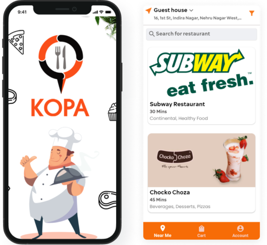 Multi Restaurant Food Delivery App