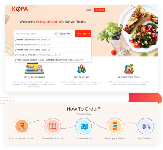 Multi Restaurant Online Ordering System